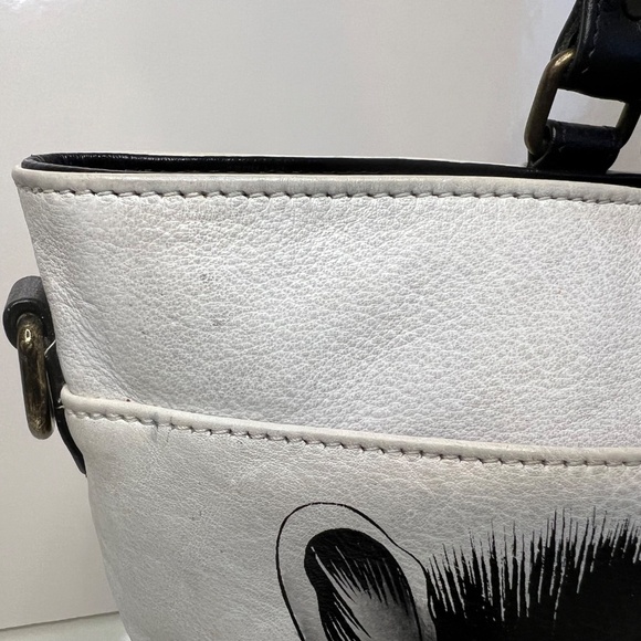 Anuschka Purse Genuine Leather Hand Painted Zebra Purse Bag Crossbody - Picture 14 of 16